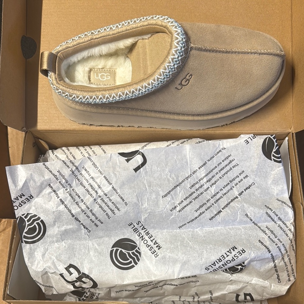 UGG Tan Slippers